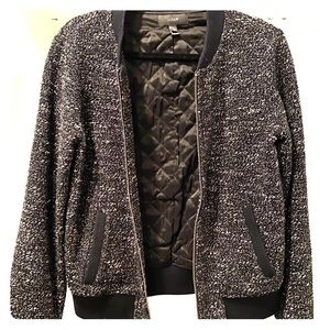J.Crew Tweed ‘Bomber’ Jacket